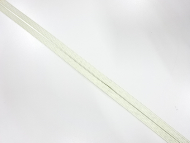 アンティーク　未使用品　正絹　帯留用手組み三分紐